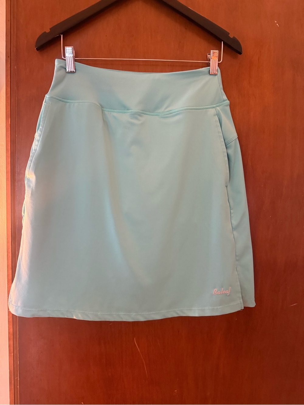 Baleaf Light Aqua A-Line Athletic Skort